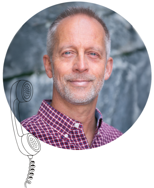 Nils Edelstam i telefon