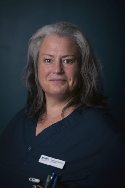 Isabelle veterinär på Evidensia i Mölndal.