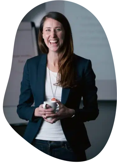 Emelie Allansson föreläser för Kunskapsgruppen