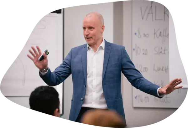 Magnus Hedberg föreläser på Kunskapsgruppens kurs