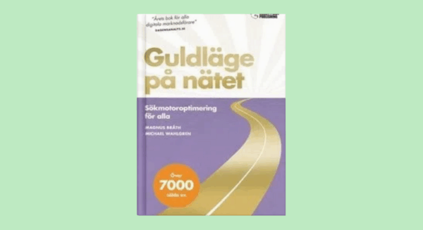 Boken Guldläge på näten mockup