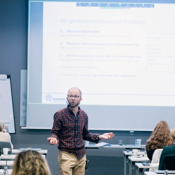 Josef Ericson föreläser