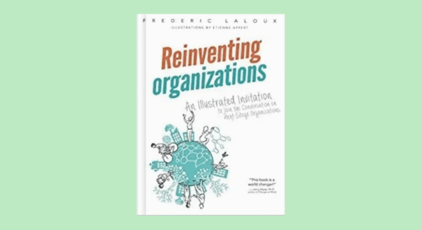 Boken Reinventing Organizations mockup