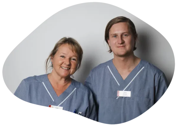 Heidi och Tobias Undersköterskan