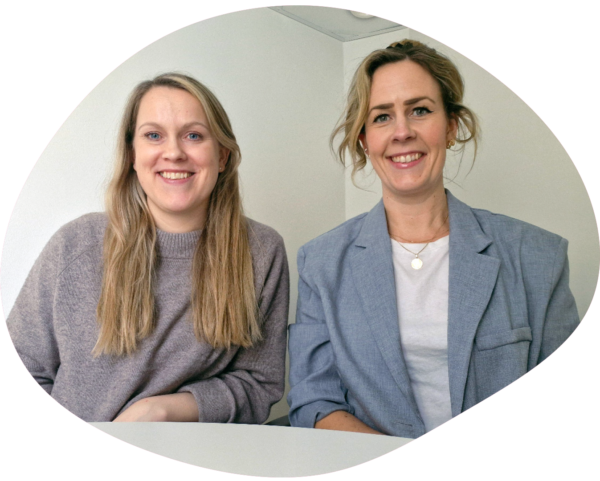 Caroline Westerberg och Ellinor Hallsius