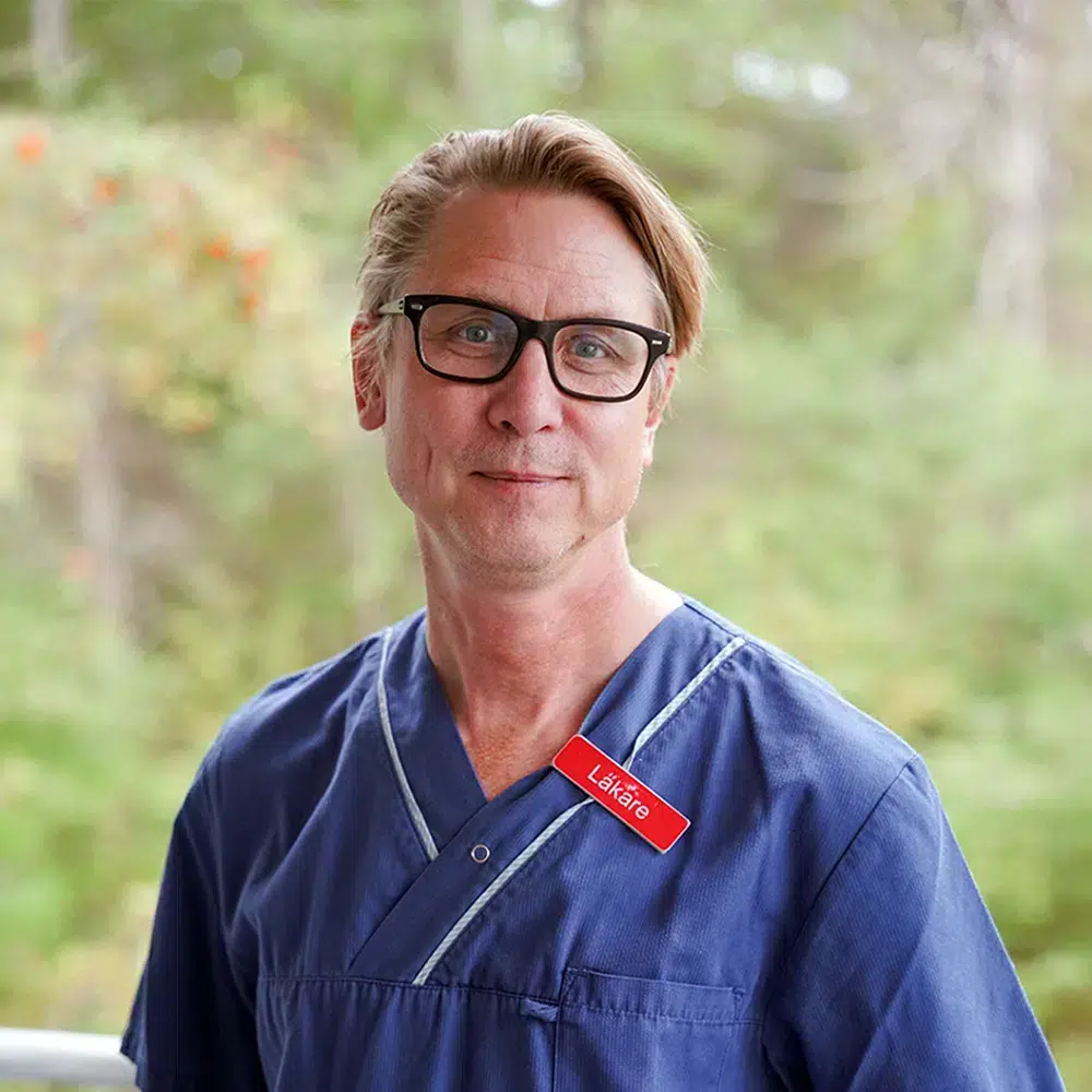 Jonas Bergström är kursledare på Palliativ vård