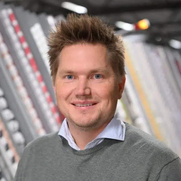 Hans Ekström, expert på lagerautomation